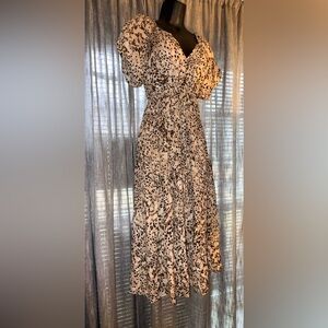 Chic Animal Print Maxi Dress